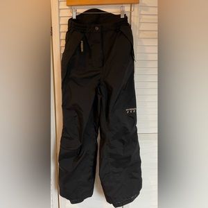 Any Mountain Gear Womens Ski Snow Pants Small Black